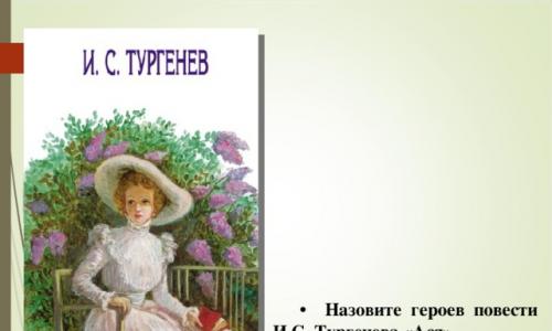 «Тургеневская девушка» - особенный женский образ в повести «Ася